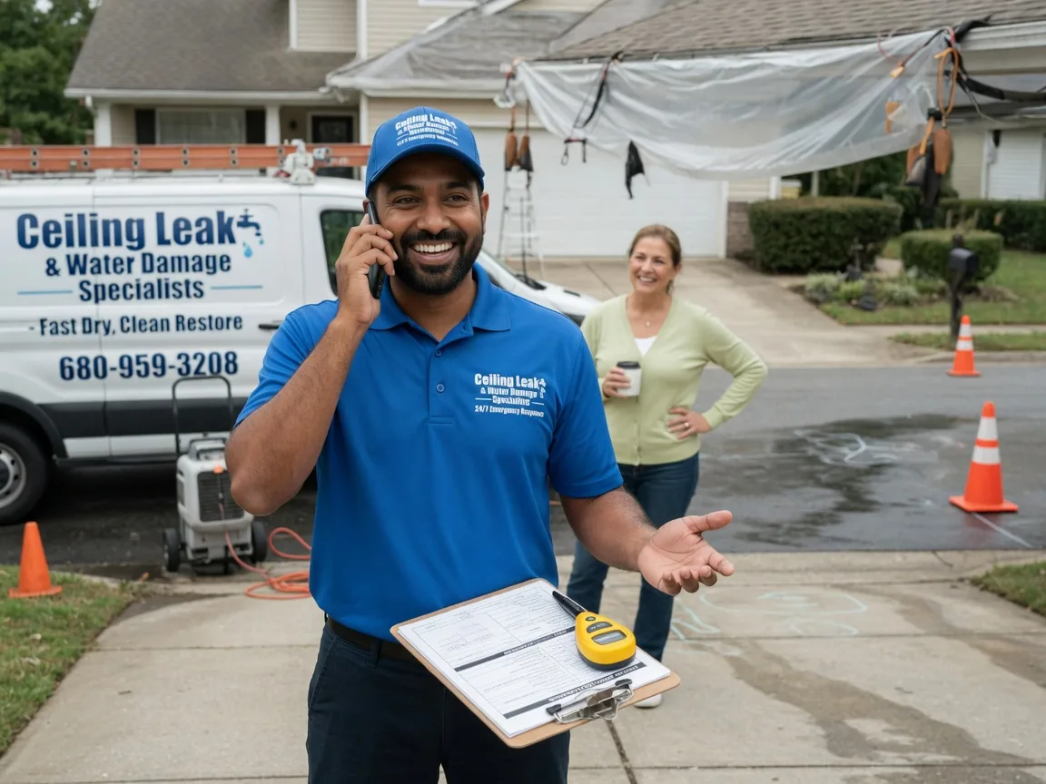 Ceiling Leak Cleanup Altona, IL FAQs